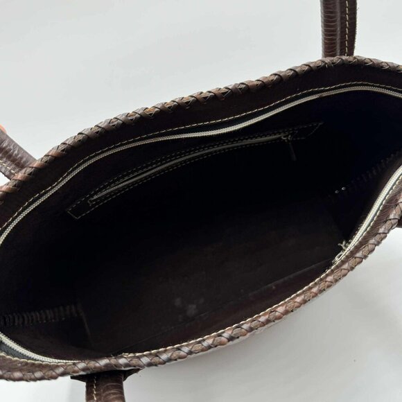 Leather Purse Artisan Brown - Picture 8 of 14